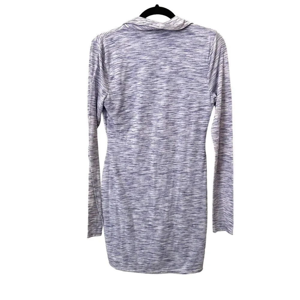LOVERS‎ AND FRIENDS Heathered Shirt Mini Dress NWOT Sz Medium